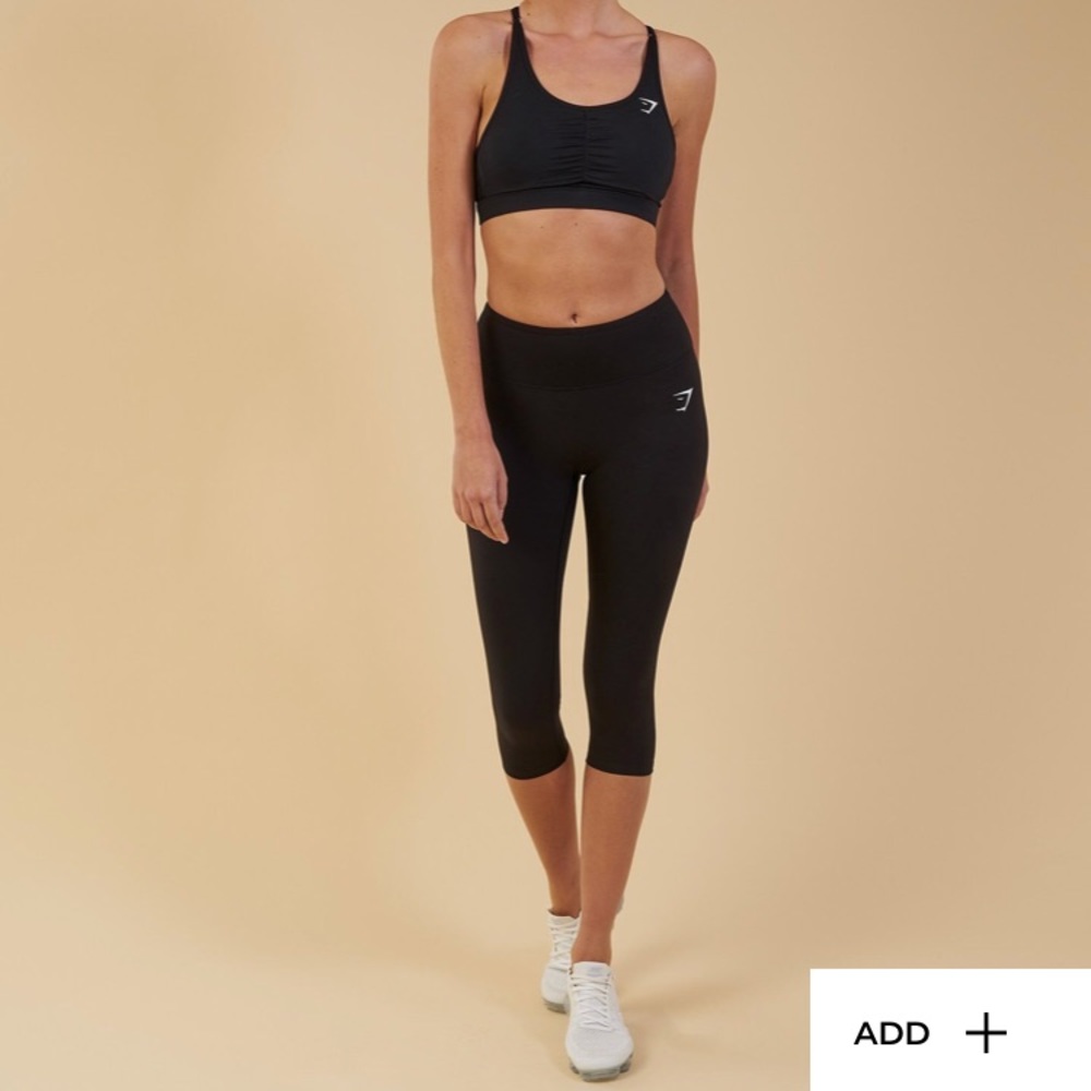 Gymshark Dreamy Cropped Leggings - Black